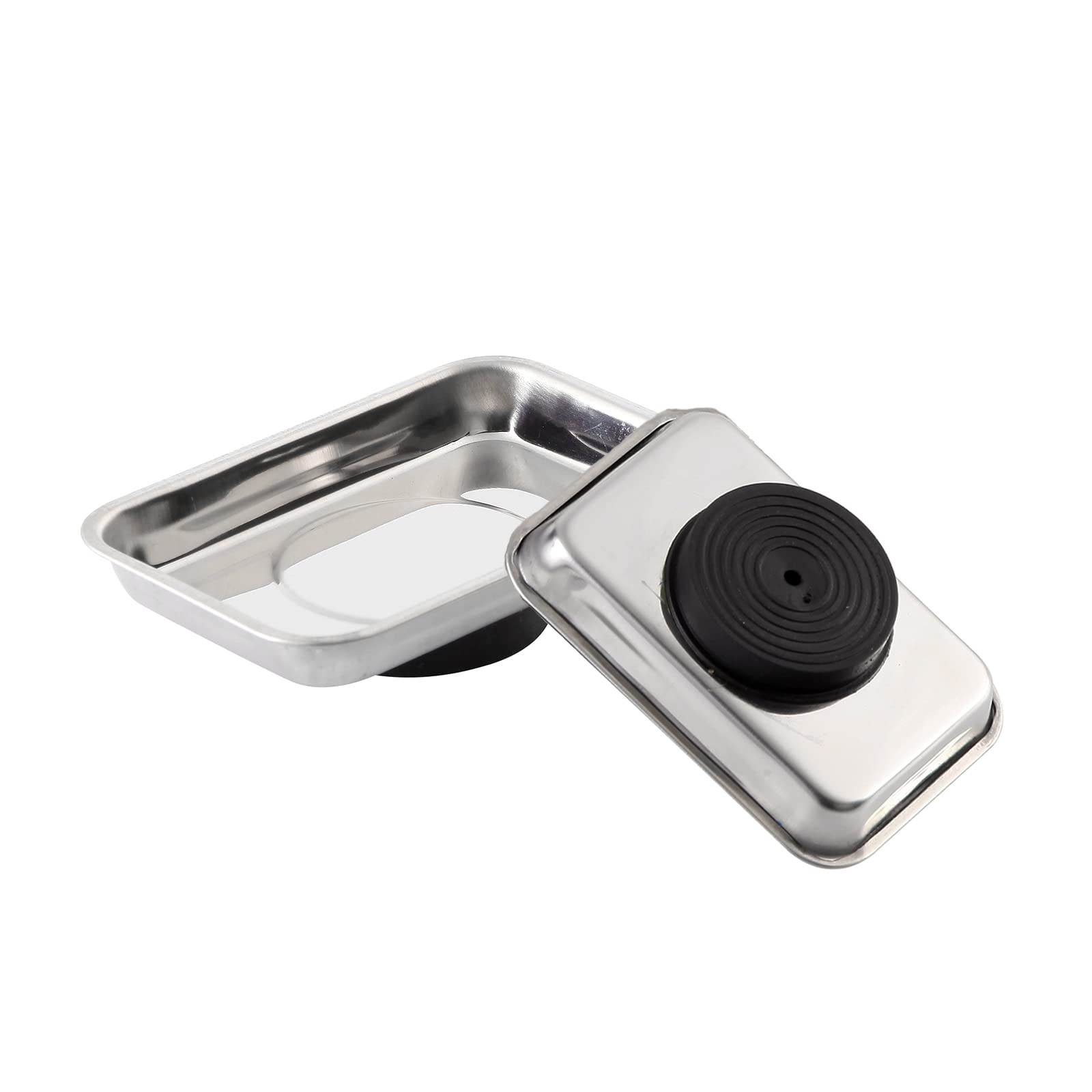 Rechabite rectangle magnetic trays organize your workspace during automotive tasks