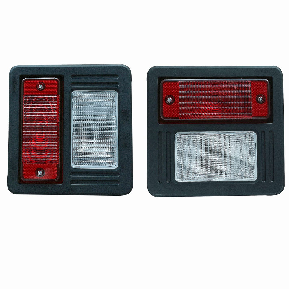 Recmod tail light assembly front view for Bobcat loaders improves visibility for safer operation