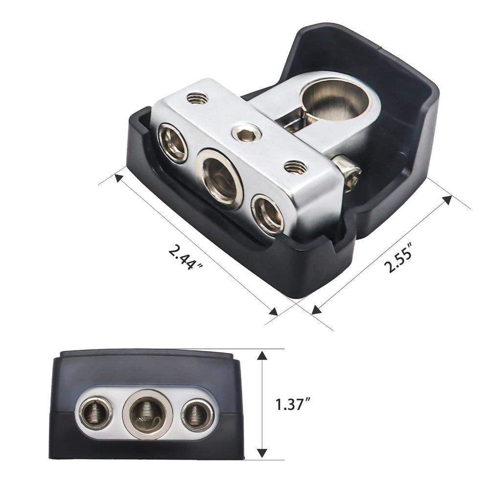RECOIL PBT-S04 oversized screws ensure a secure connection during heavy use.