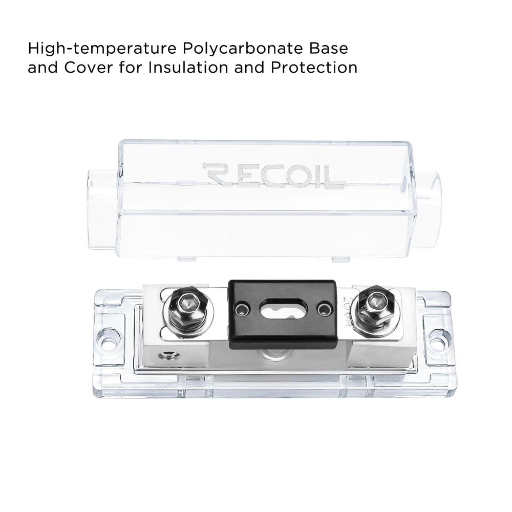Input/output with 0/2/4 gauge compatibility for flexible wiring configurations.