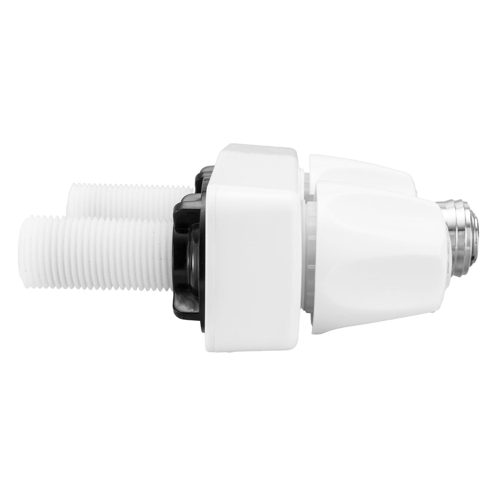 RecPro exterior faucet supports hot and cold water for temperature-specific tasks