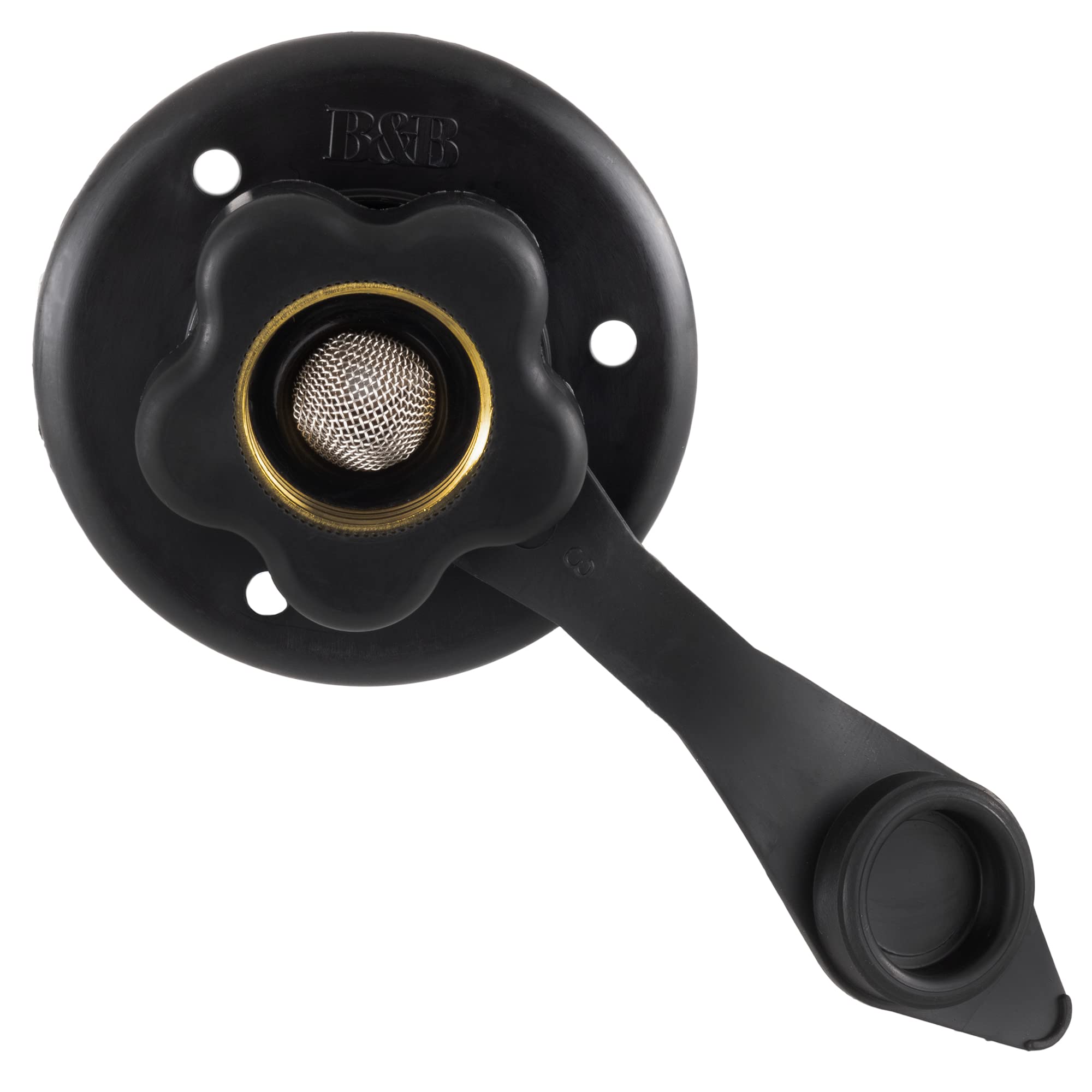 RecPro RV city water fill inlet plastic housing with UV and impact resistance