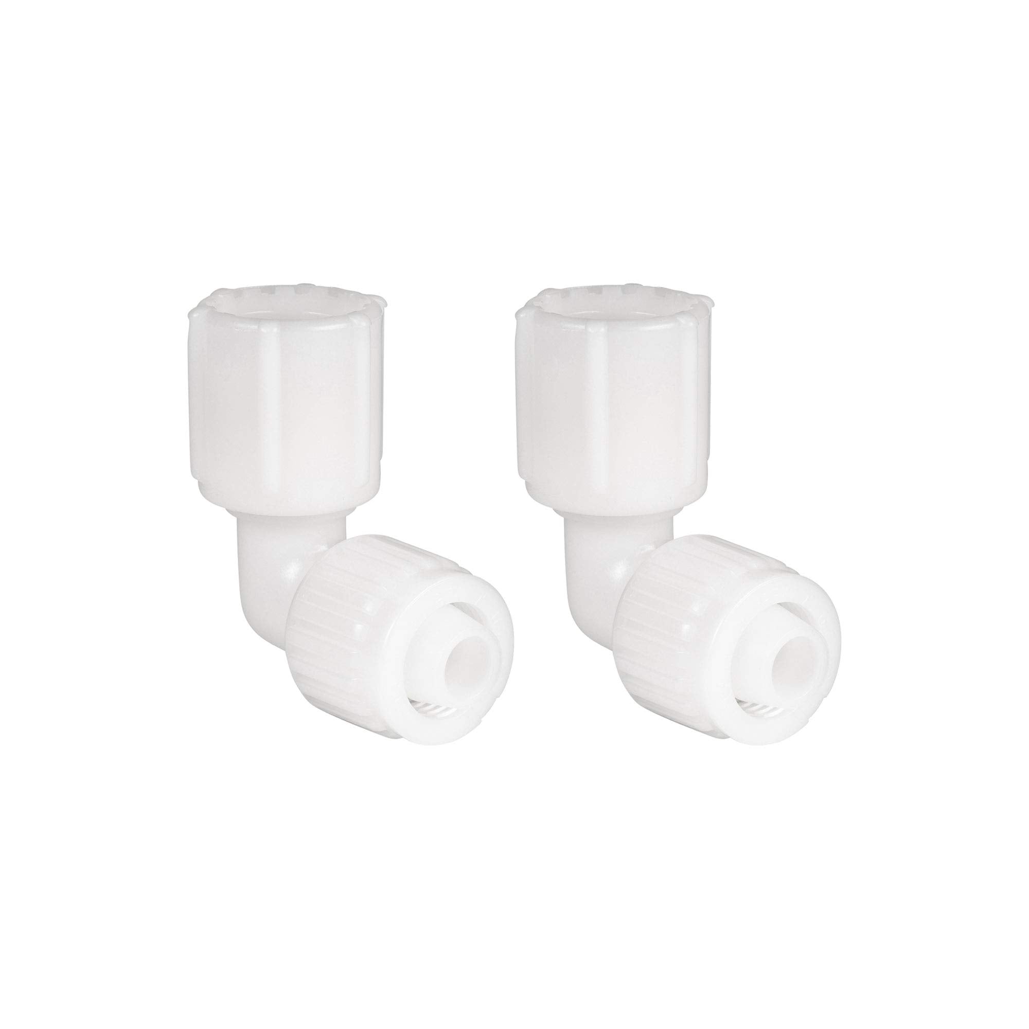 RecPro 1/2-inch compression elbow connects PEX to a faucet for RV plumbing.