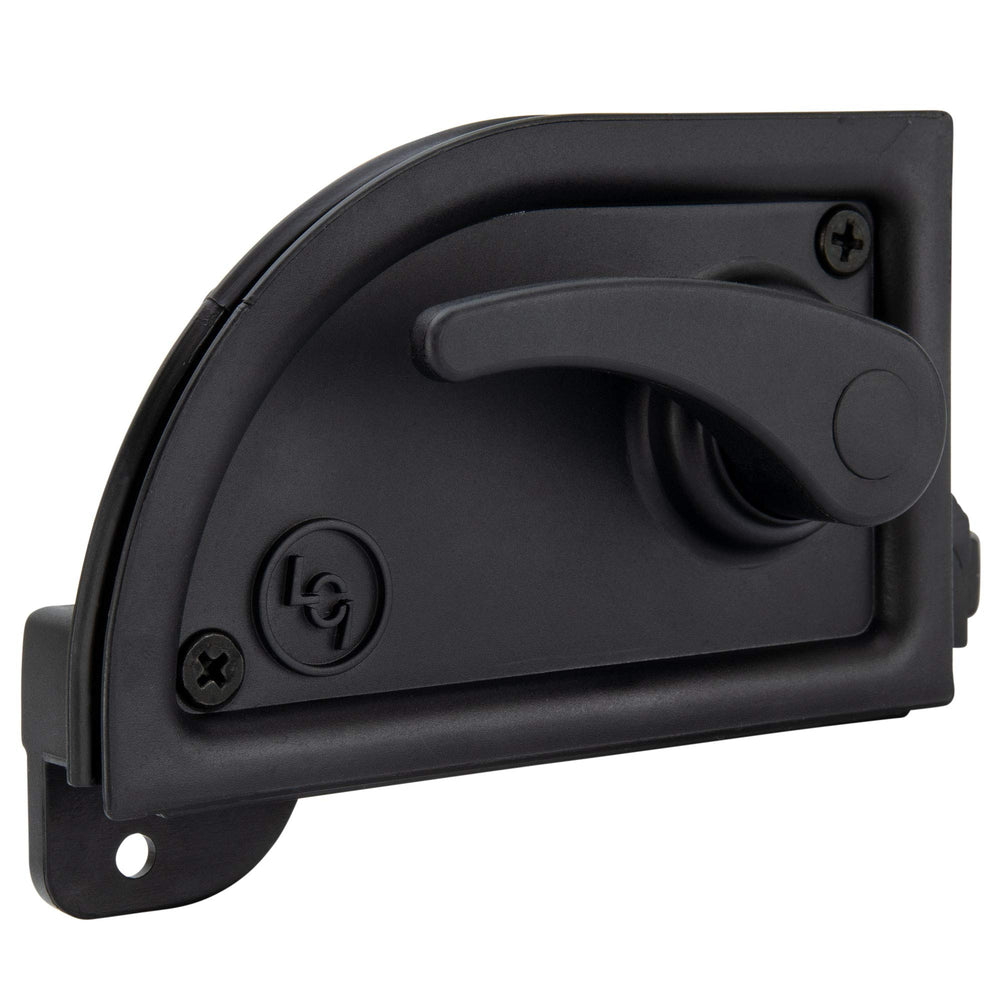 RecPro RV Screen Door Latch installation underway for quick setup and enhanced door ease.