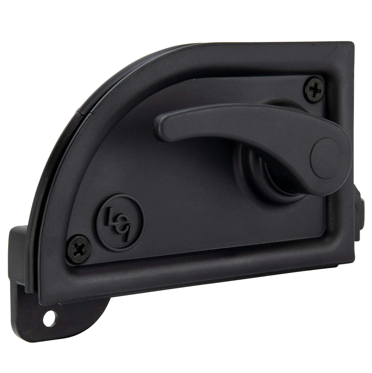 RecPro RV Screen Door Latch installation underway for quick setup and enhanced door ease.