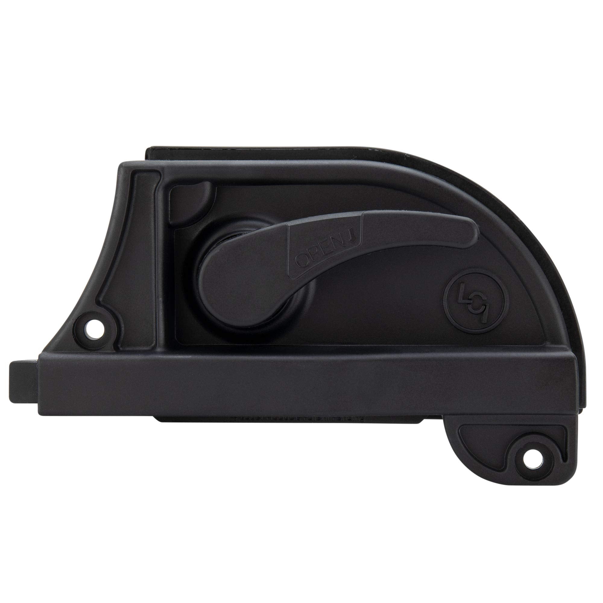 RecPro RV Screen Door Latch knob-action demonstrates simple, tool-free opening on right-hand door.