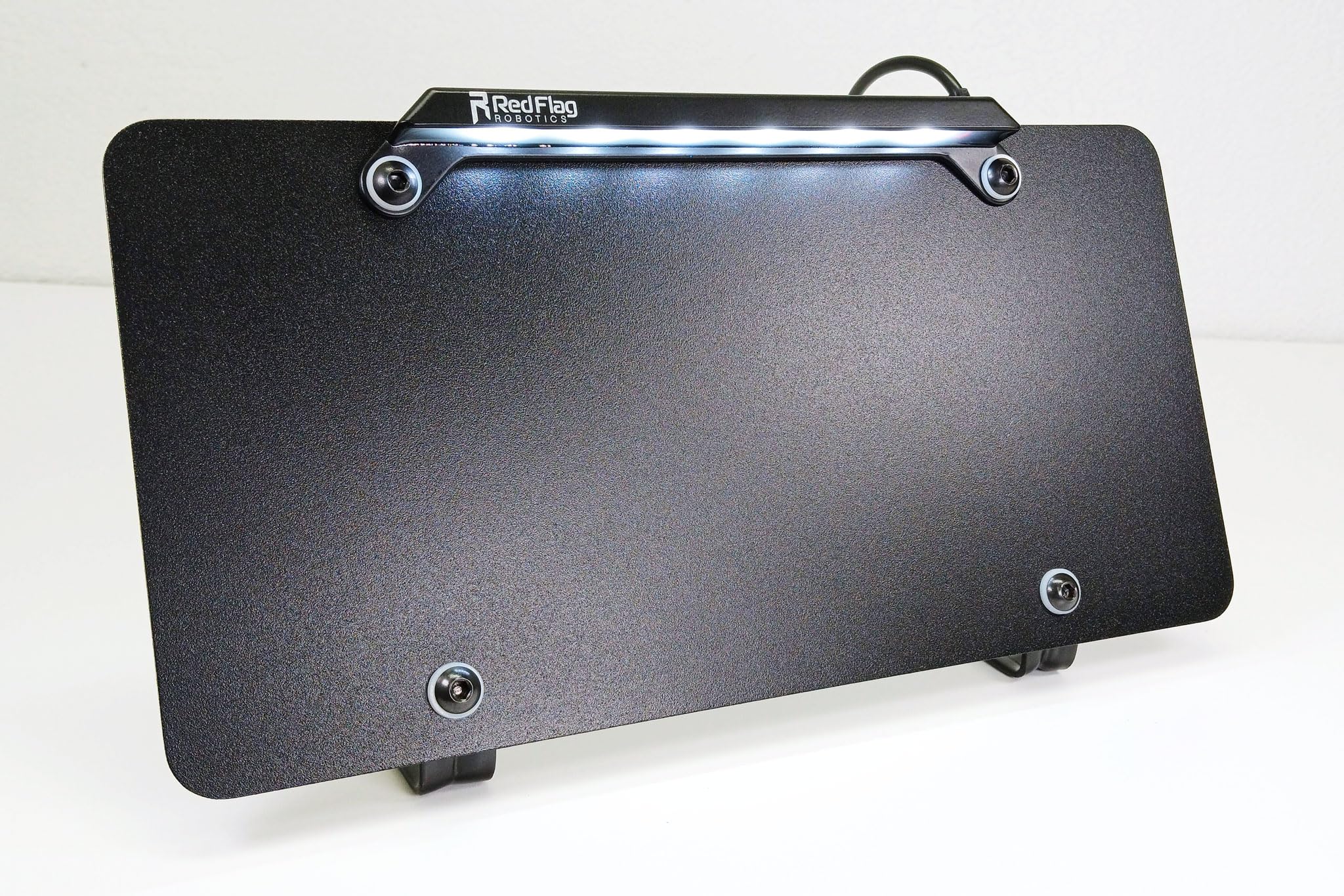 Red Flag Robotics UV-stable epoxy LED diffusion provides even bright illumination.