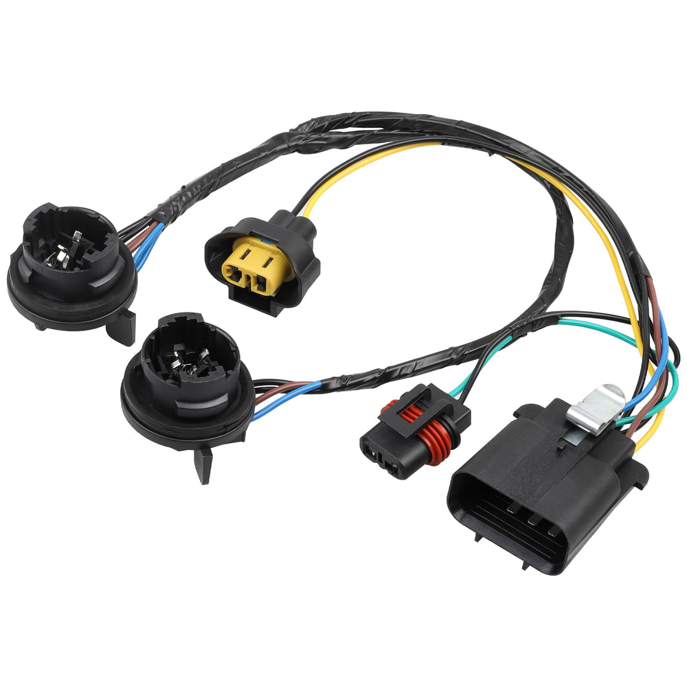 Red Wolf 645745 headlight harness socket with copper core for Silverado/Sierra, durable and reliable.