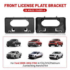 Red Wolf bracket on Ford F-150 bumper closeup.