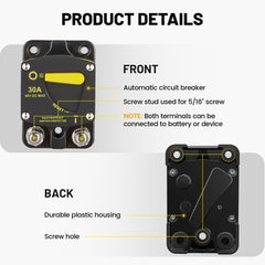 RED WOLF BS6060 60A thermoplastic housing conveys UL-rated protection and rugged build.