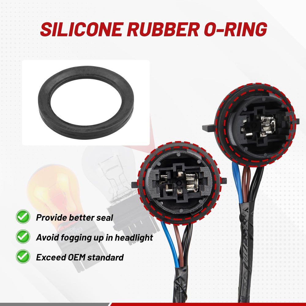 Red Wolf copper-core wiring harness designed for heat resistance and long life.