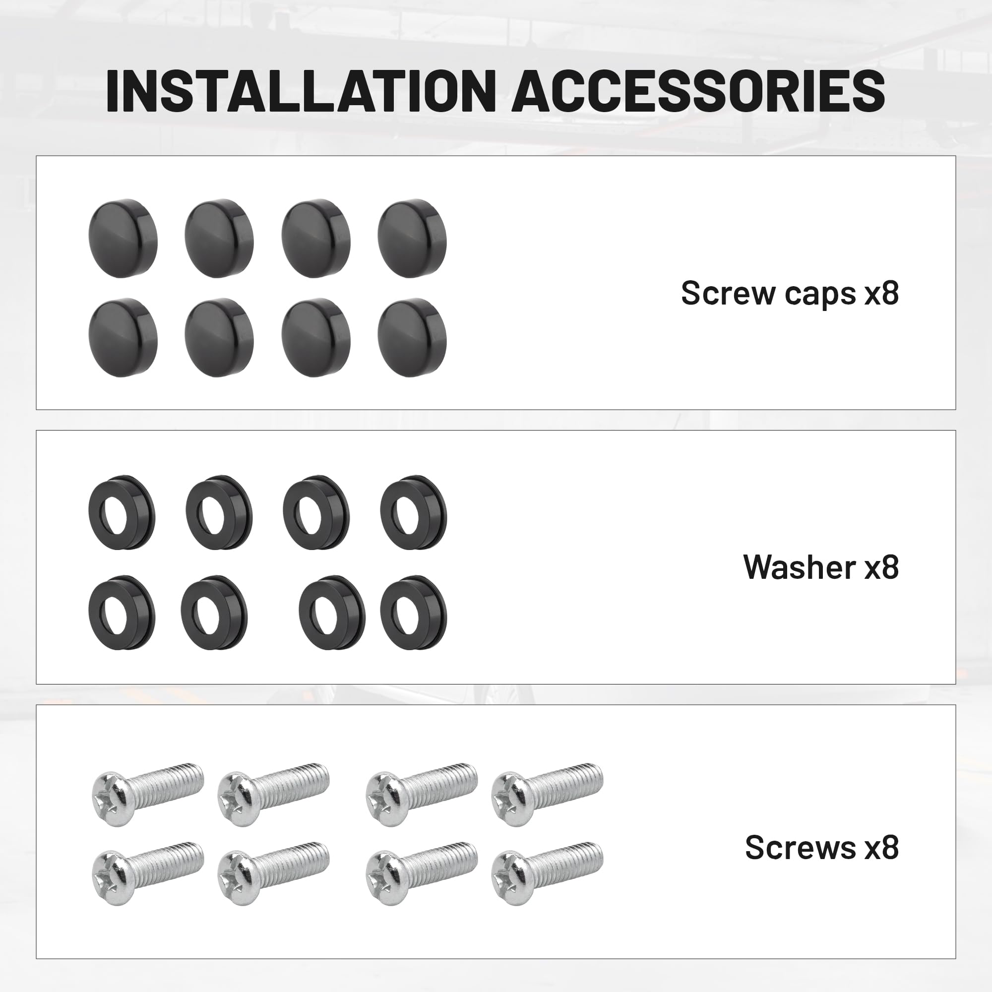 Red Wolf easy-install frame with included hardware for quick setup