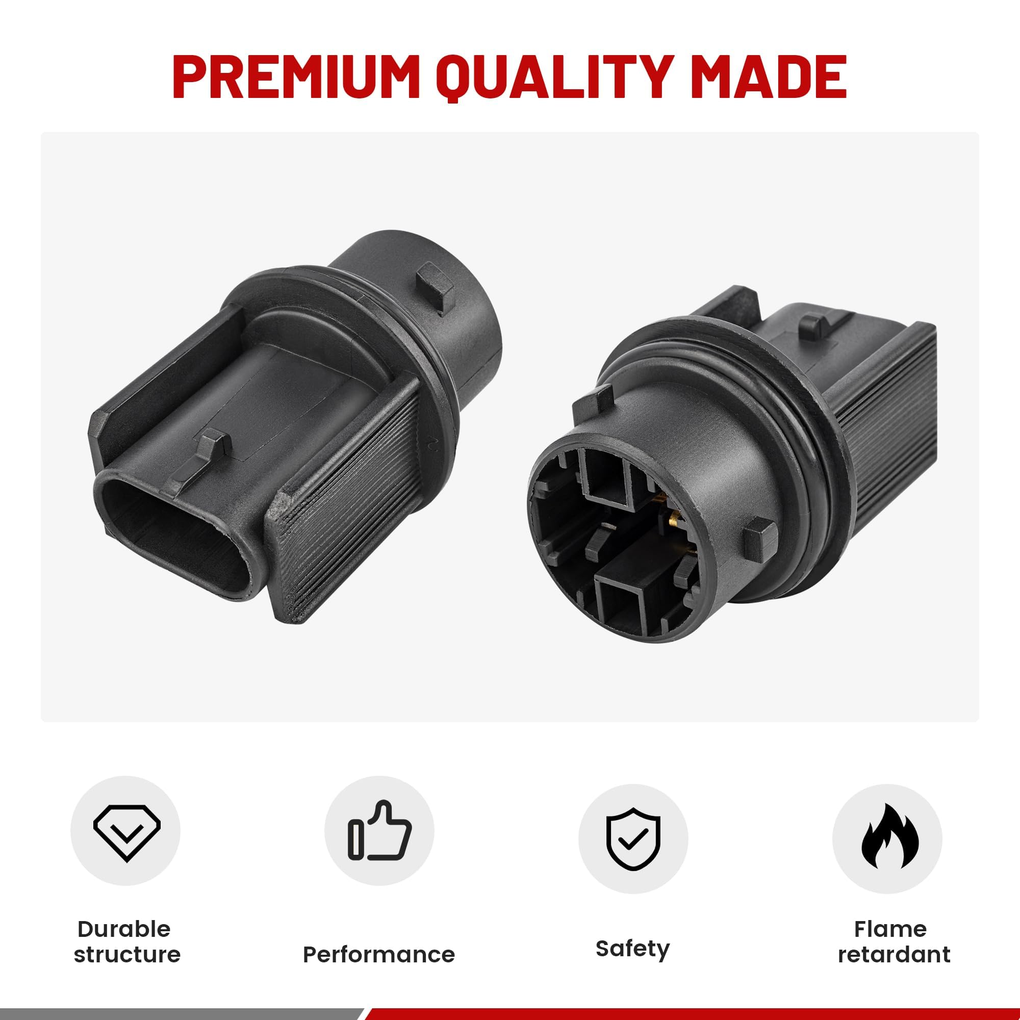 RED WOLF Freightliner Cascadia replacement part enhances front signal performance.