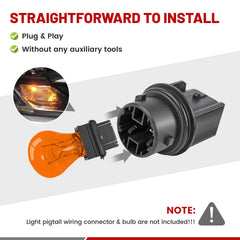 RED WOLF HAL 3157NA/4157NA compatibility improves front signal reliability.