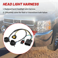 Red Wolf headlight plug retrofit adapter enabling simple replacement.