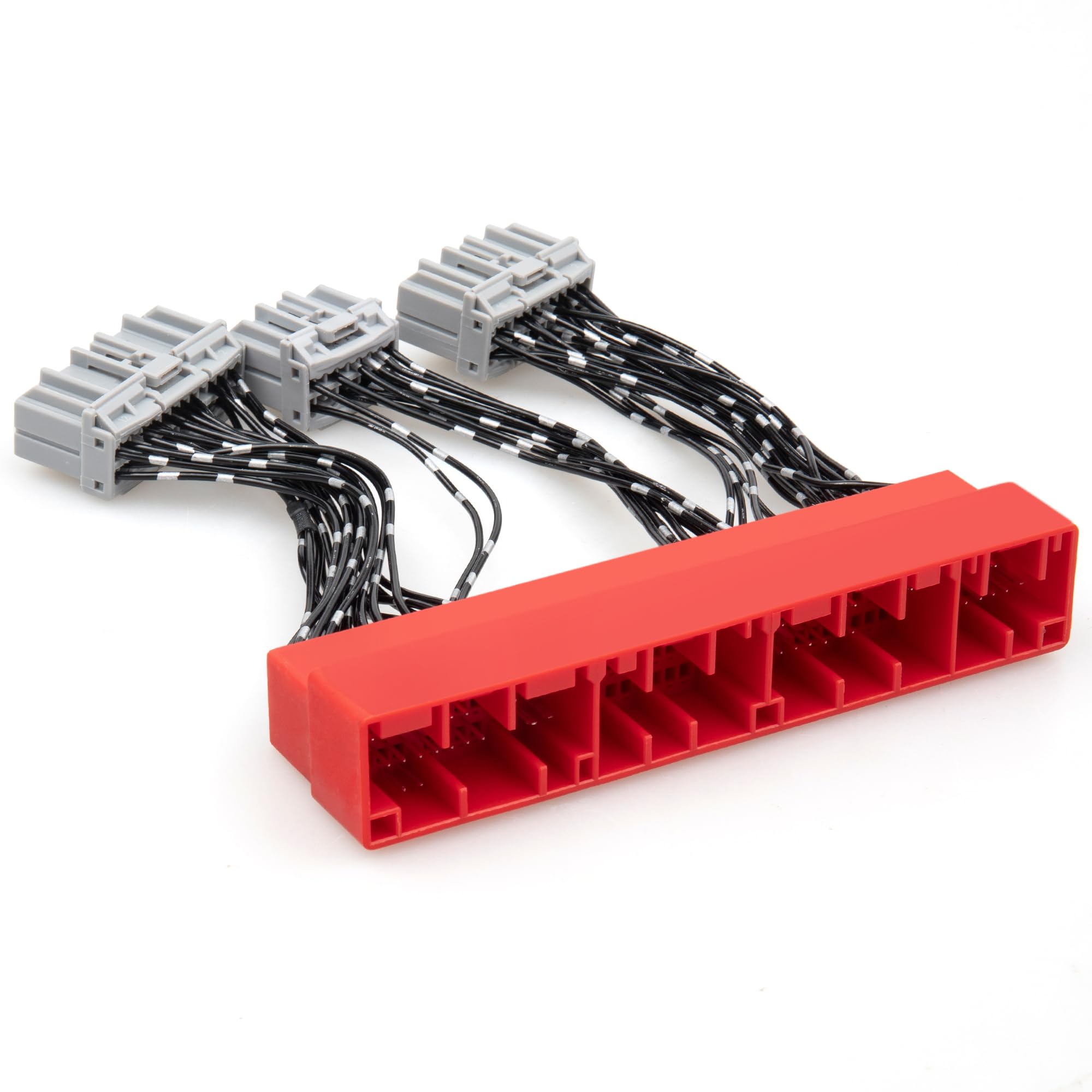 RED WOLF OBD2A to OBD1 harness main plug for quick compatibility and easy setup.