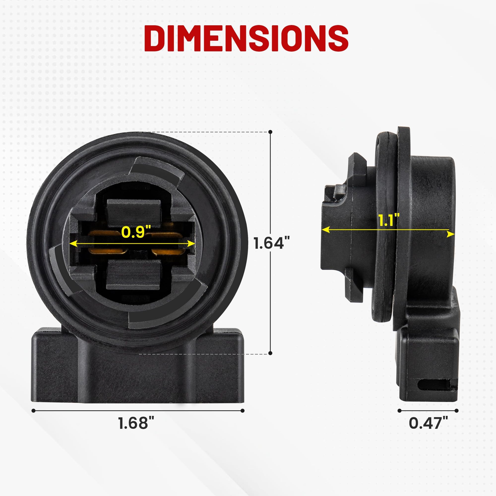 Red Wolf plug-and-play replacement simplifies upgrading vehicle lighting.