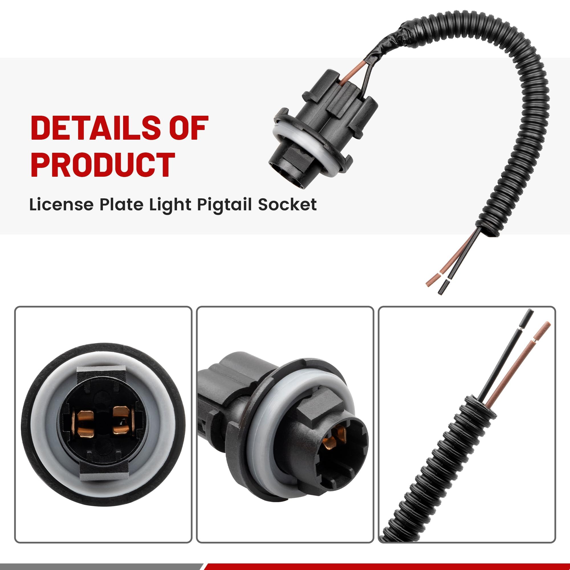 Close-up of silicone O-ring seal on Red Wolf socket for water protection.