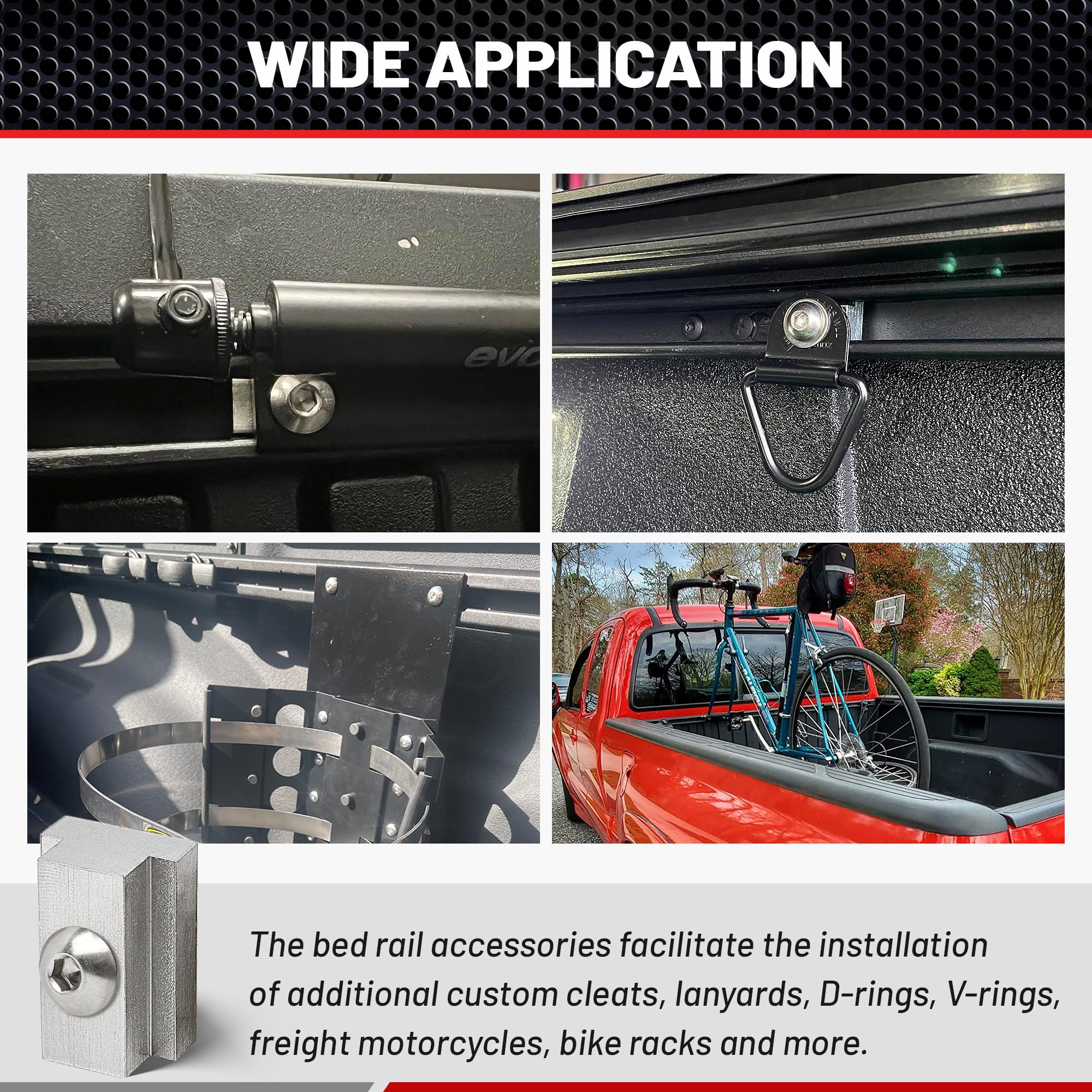 RED WOLF stainless steel construction resists corrosion in harsh conditions.