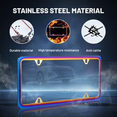 Red Wolf stainless steel 4-hole frame kit for secure mounting