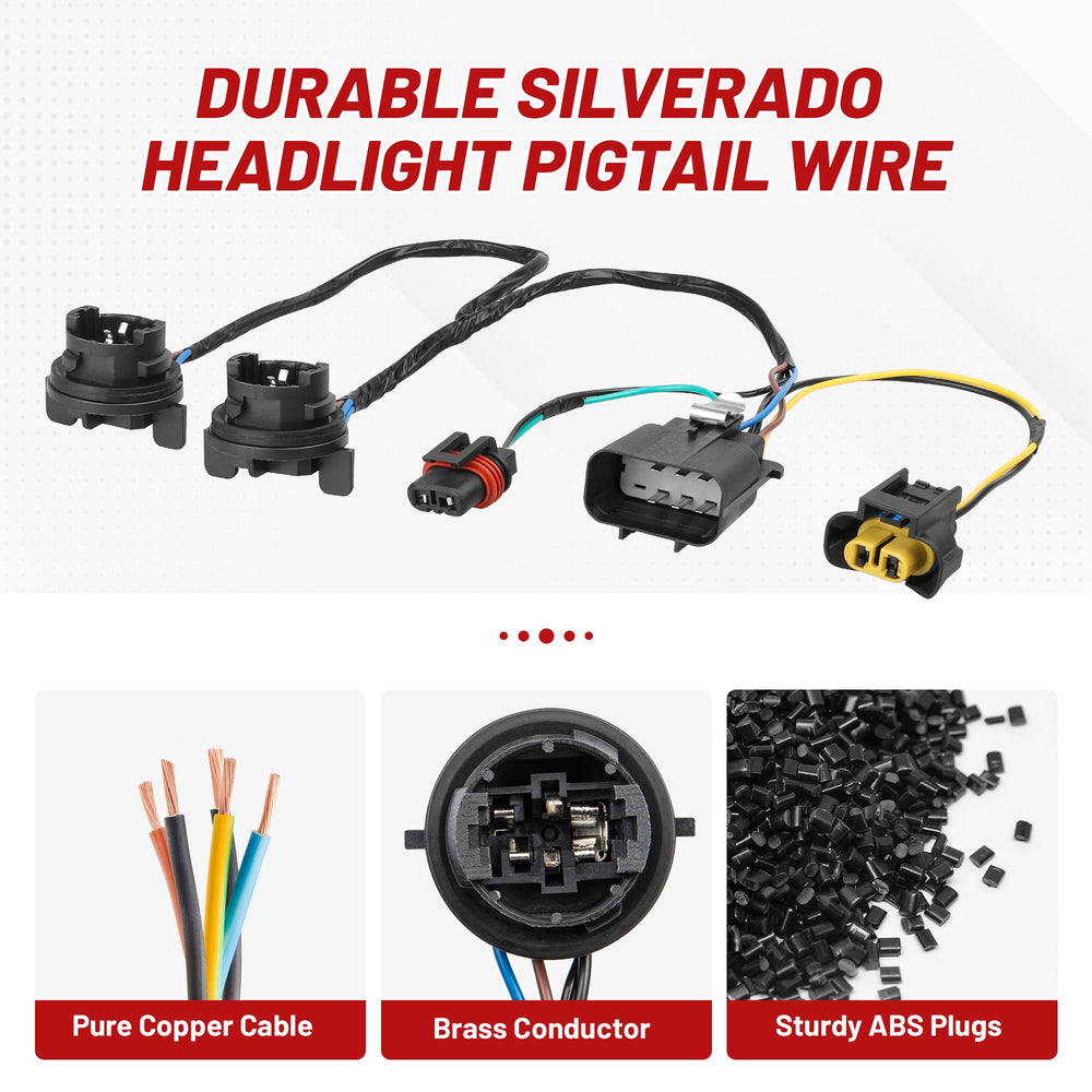Red Wolf kit with two lamp sockets and three connectors for easy wiring.