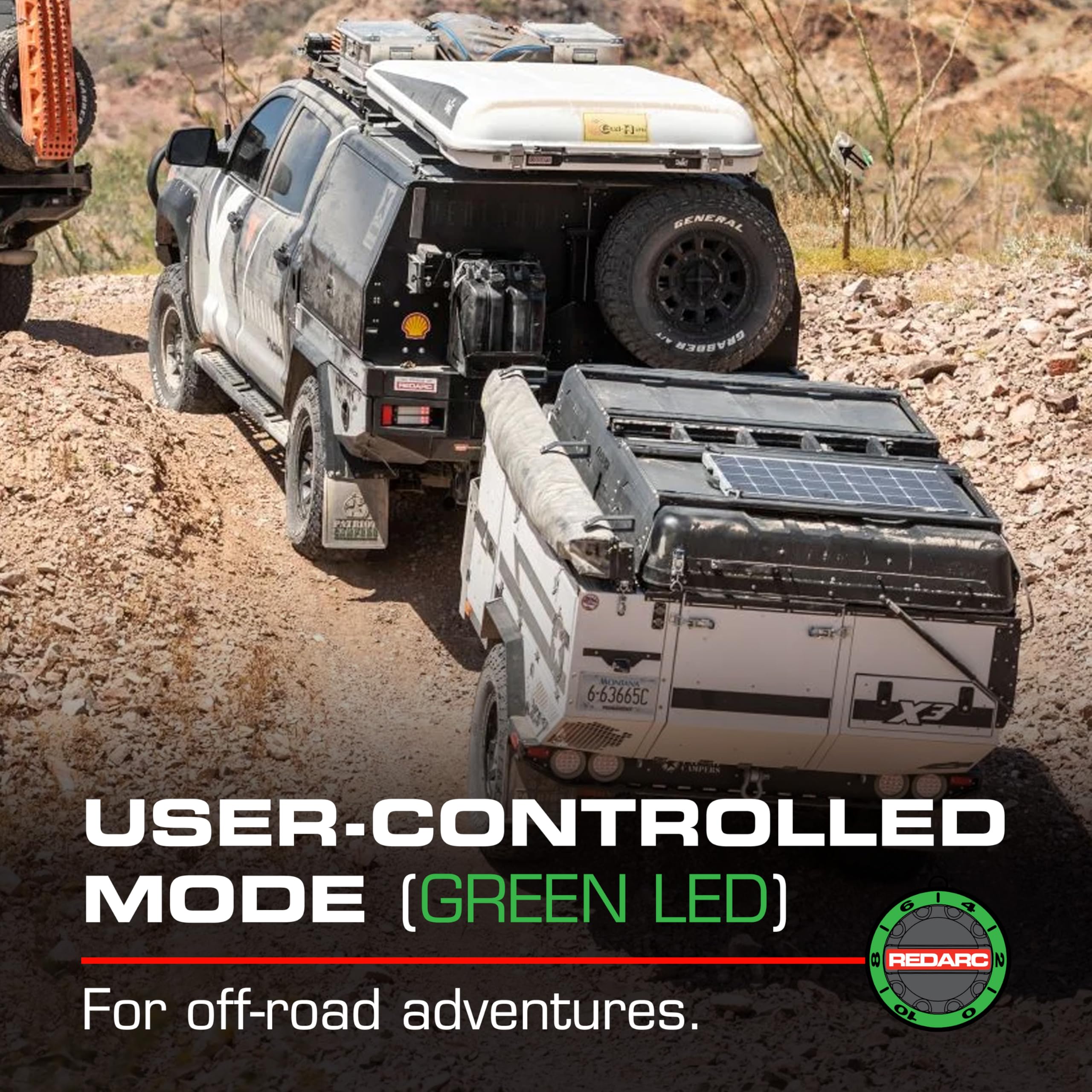 REDARC Tow-Pro Elite 4Runner 2003+ compatibility supports off-road braking