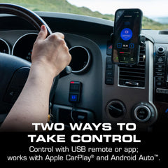 REDARC Tow-Pro Link Bluetooth app screen enables real-time braking control while towing.