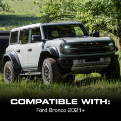 REDARC mounting bracket secures the kit on rugged Ford Bronco chassis.