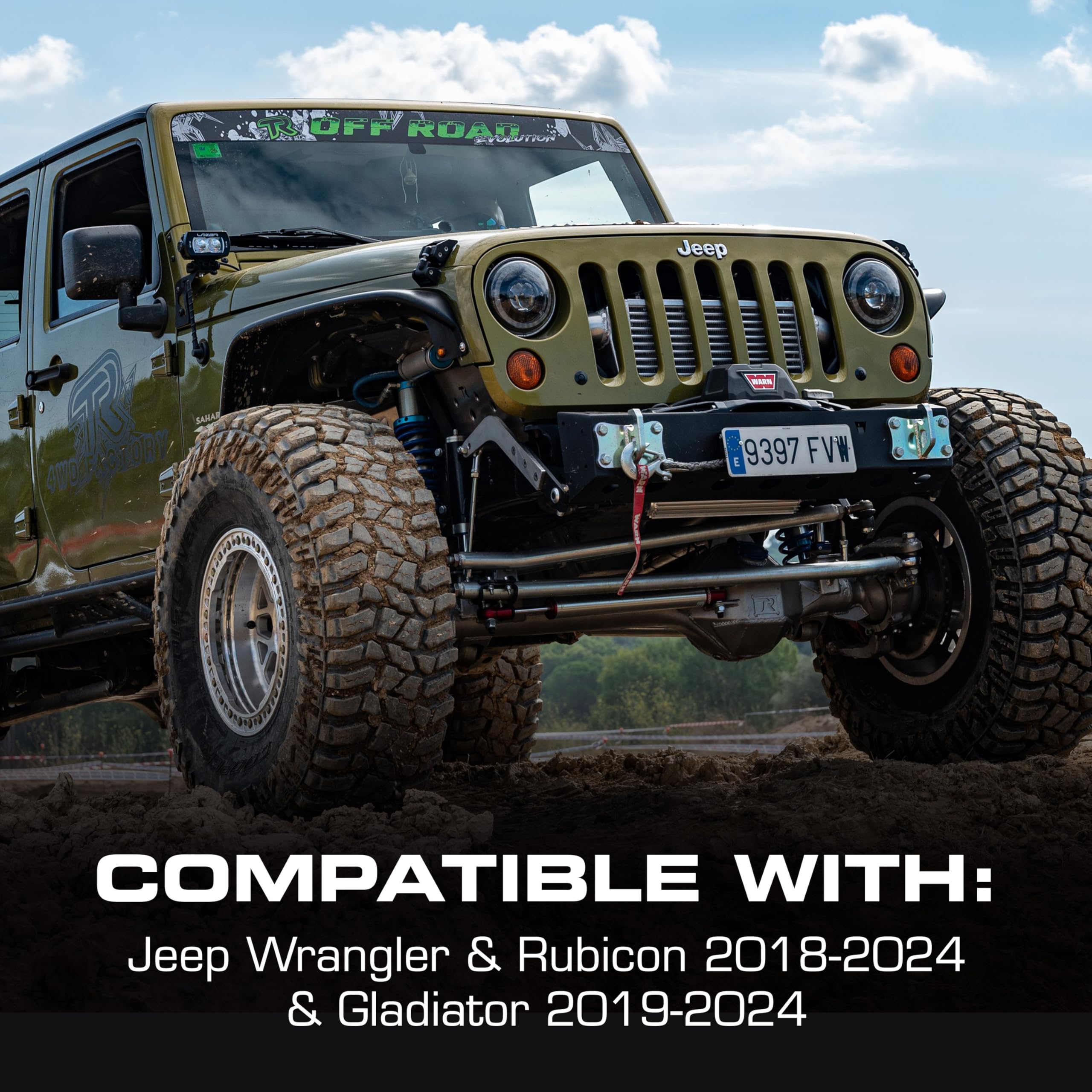 REDARC universal mount enables factory-style fit during Jeep installation.