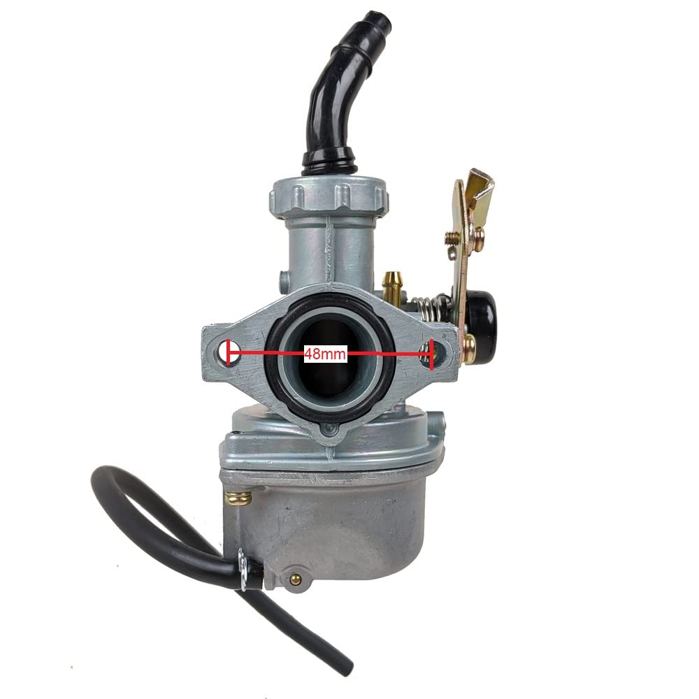 Compatibility view: RedCap PZ22 carb on 110cc to 125cc Chinese engines.
