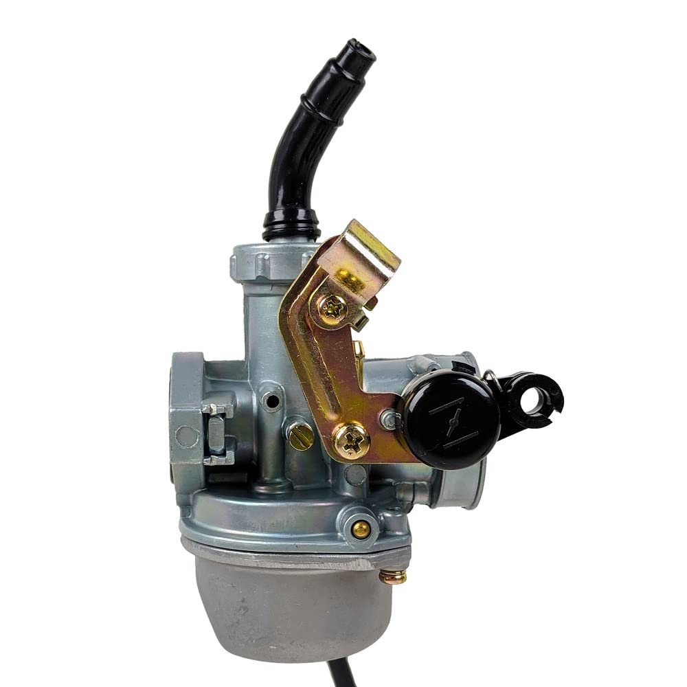 Side view of RedCap PZ22 carburetor for installation and alignment.