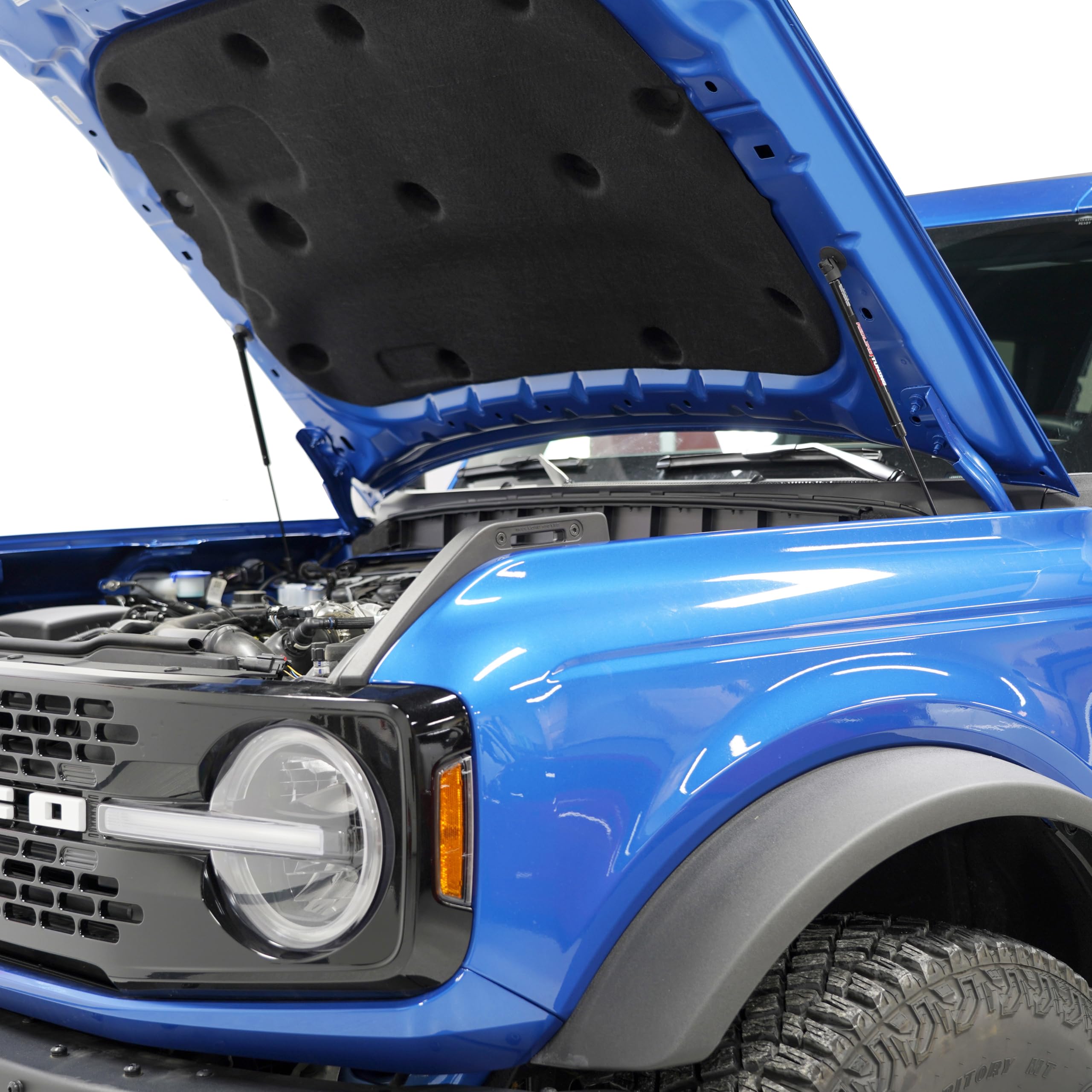 Redline Tuning Quicklift Plus hardware in all-black finish.