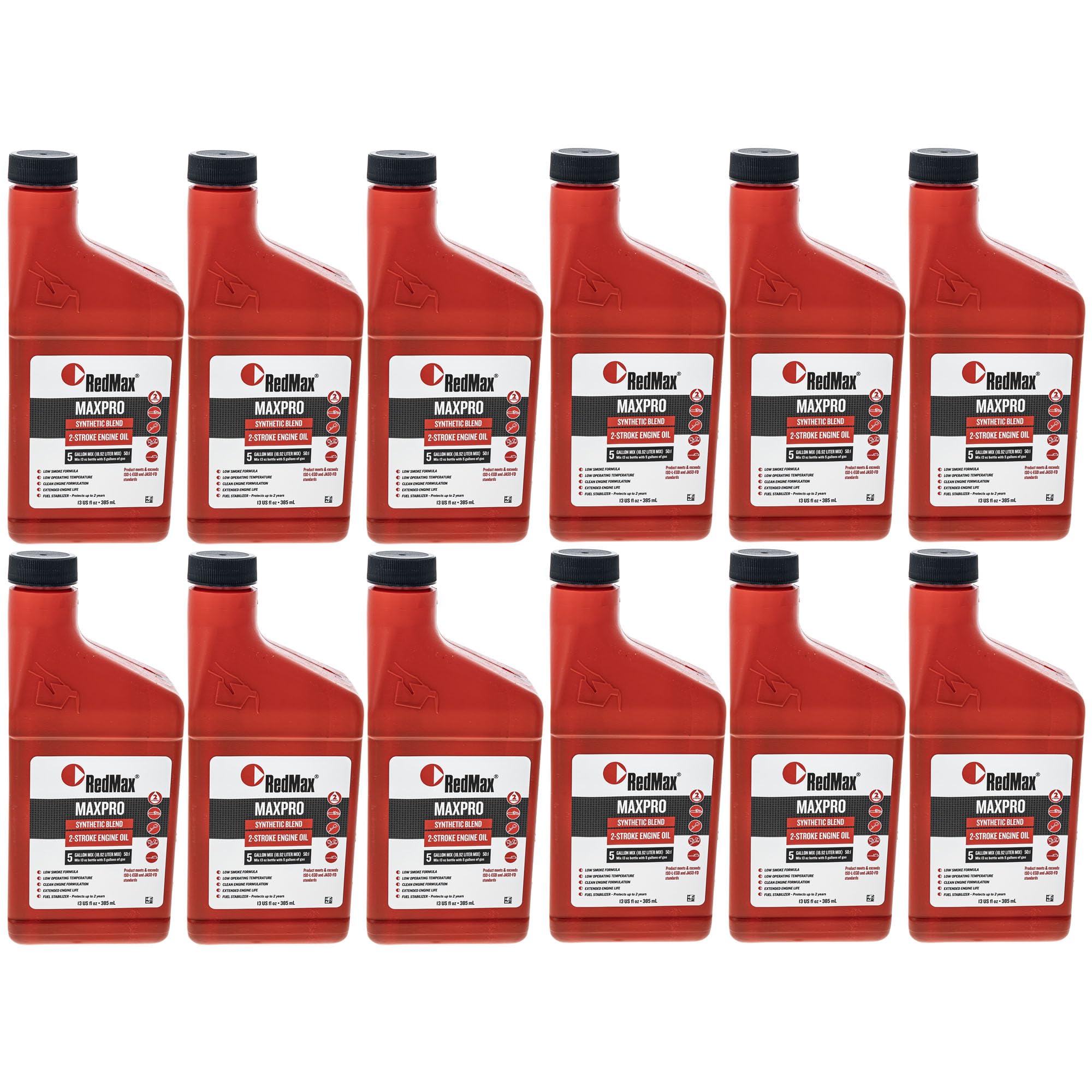 RedMax MaxLife 2-Cycle Oil bottle for easy 50:1 mix and starts