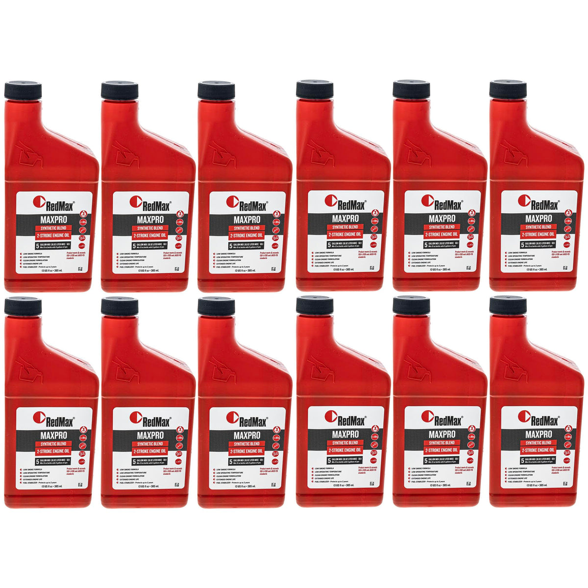 RedMax MaxLife 2-Cycle Oil bottle for easy 50:1 mix and starts
