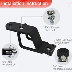 REDTEE 3-in-1 mounting options highlighted for quick setup.