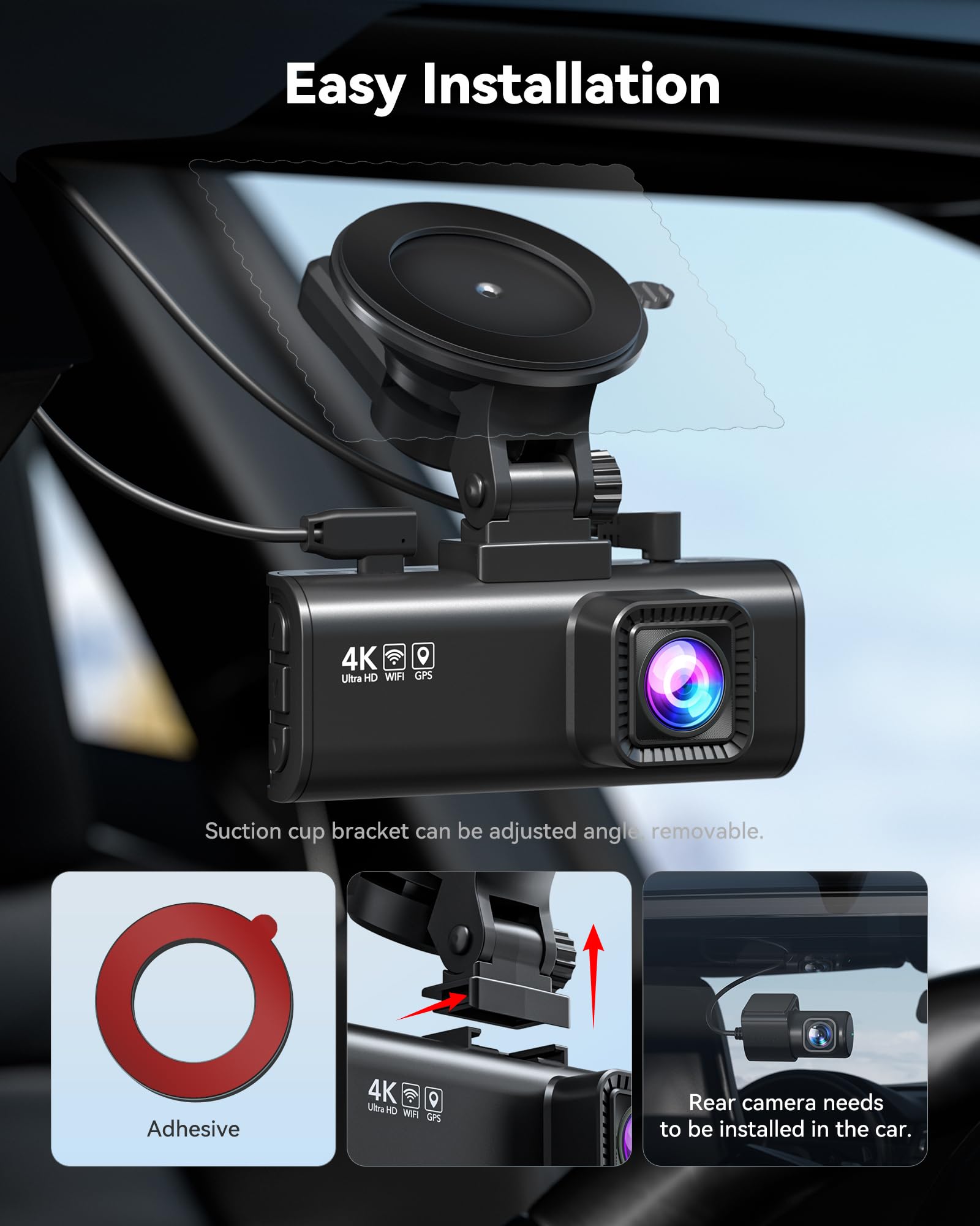 REDTIGER accessories laid out with included free memory card for immediate use
