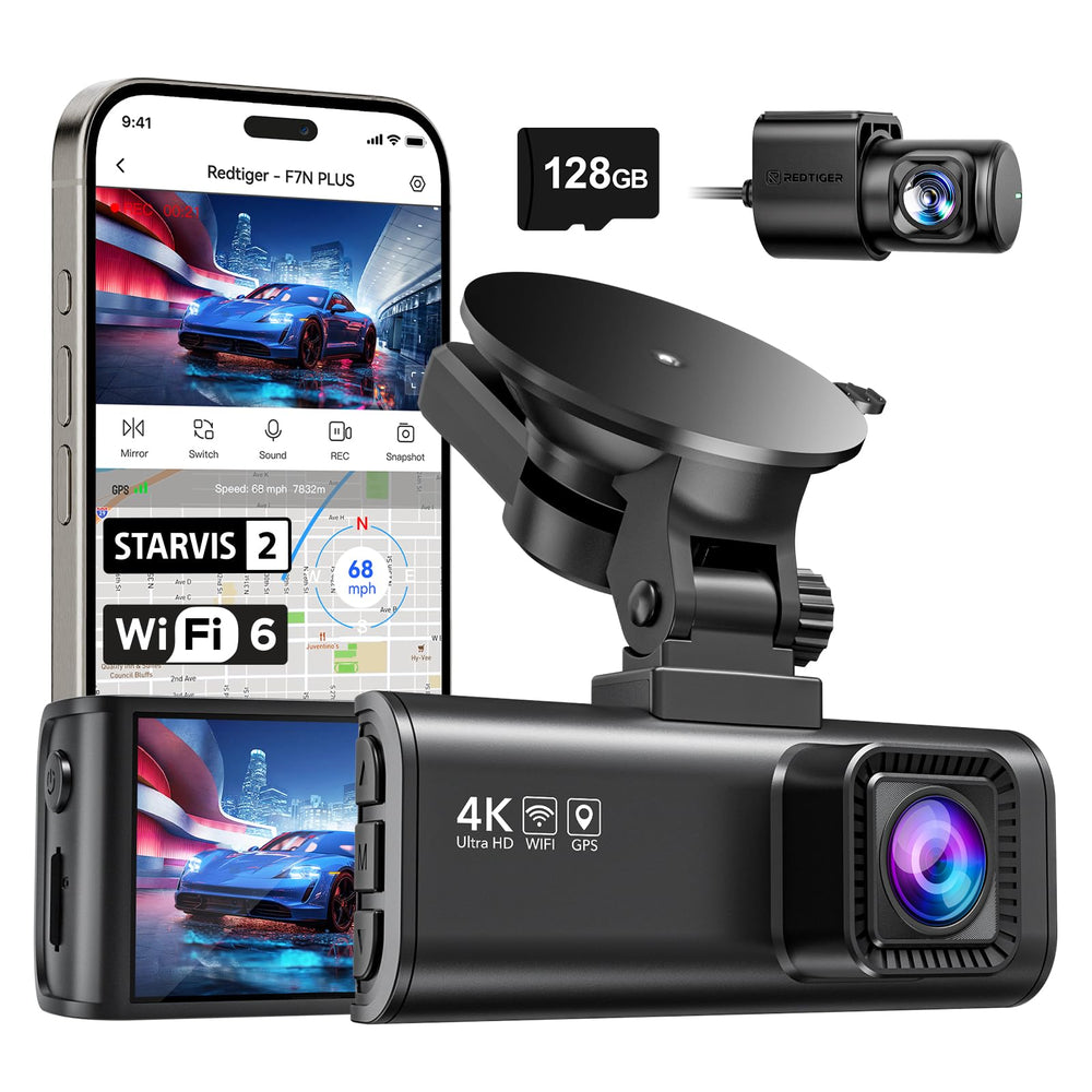 REDTIGER front unit closeup showing 4K lens and clear image capture