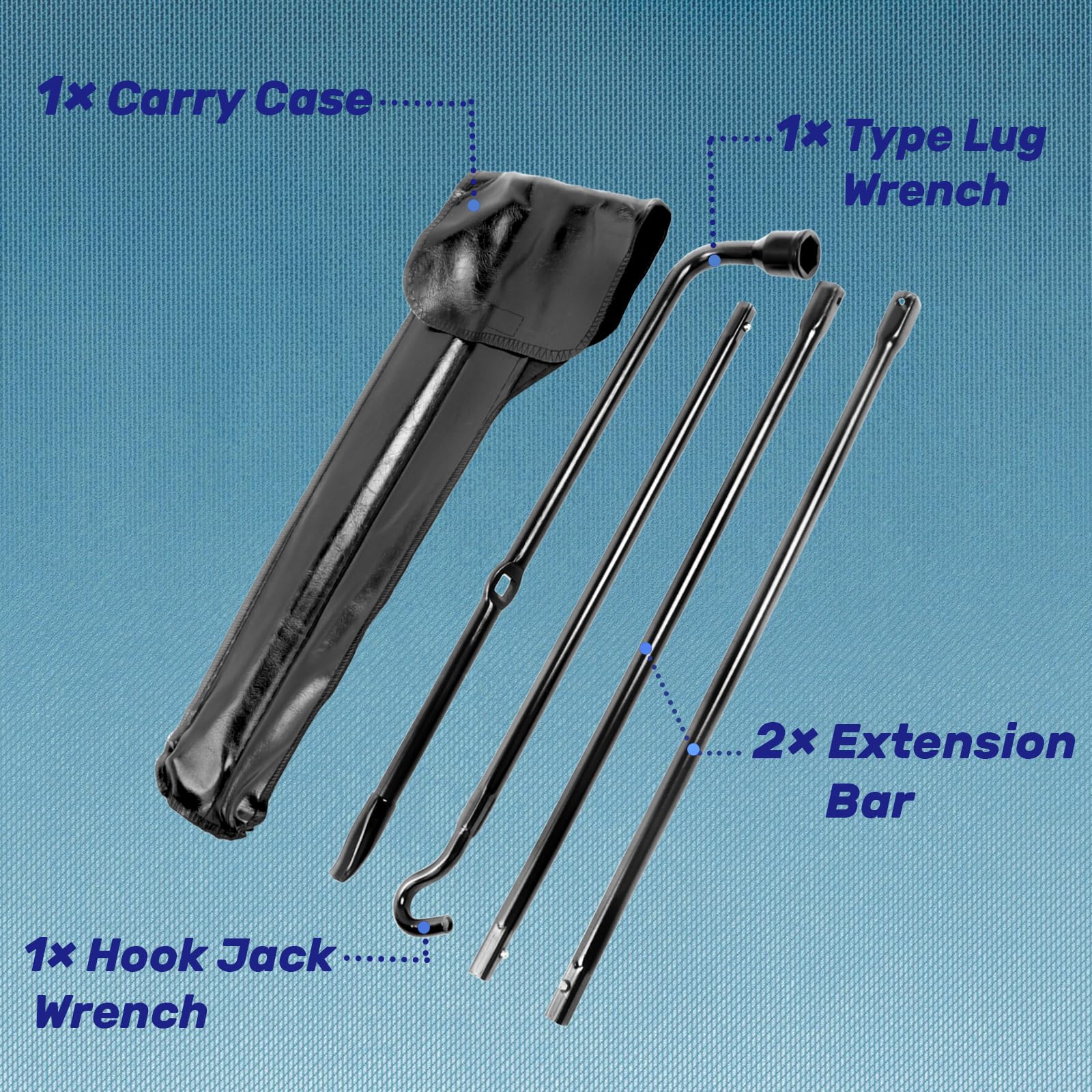 Close-up of Reeauto heavy-duty powder-coated steel components.