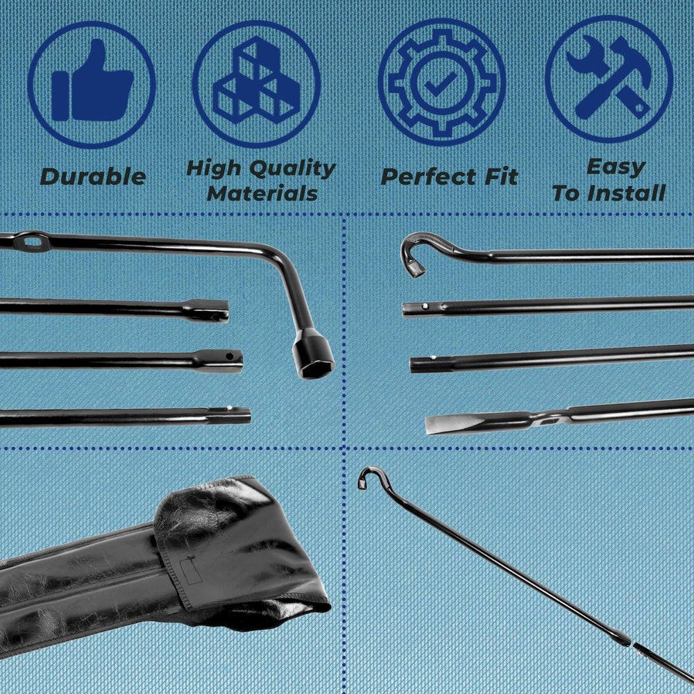 Portable bag keeps Reeauto tools organized inside the vehicle.