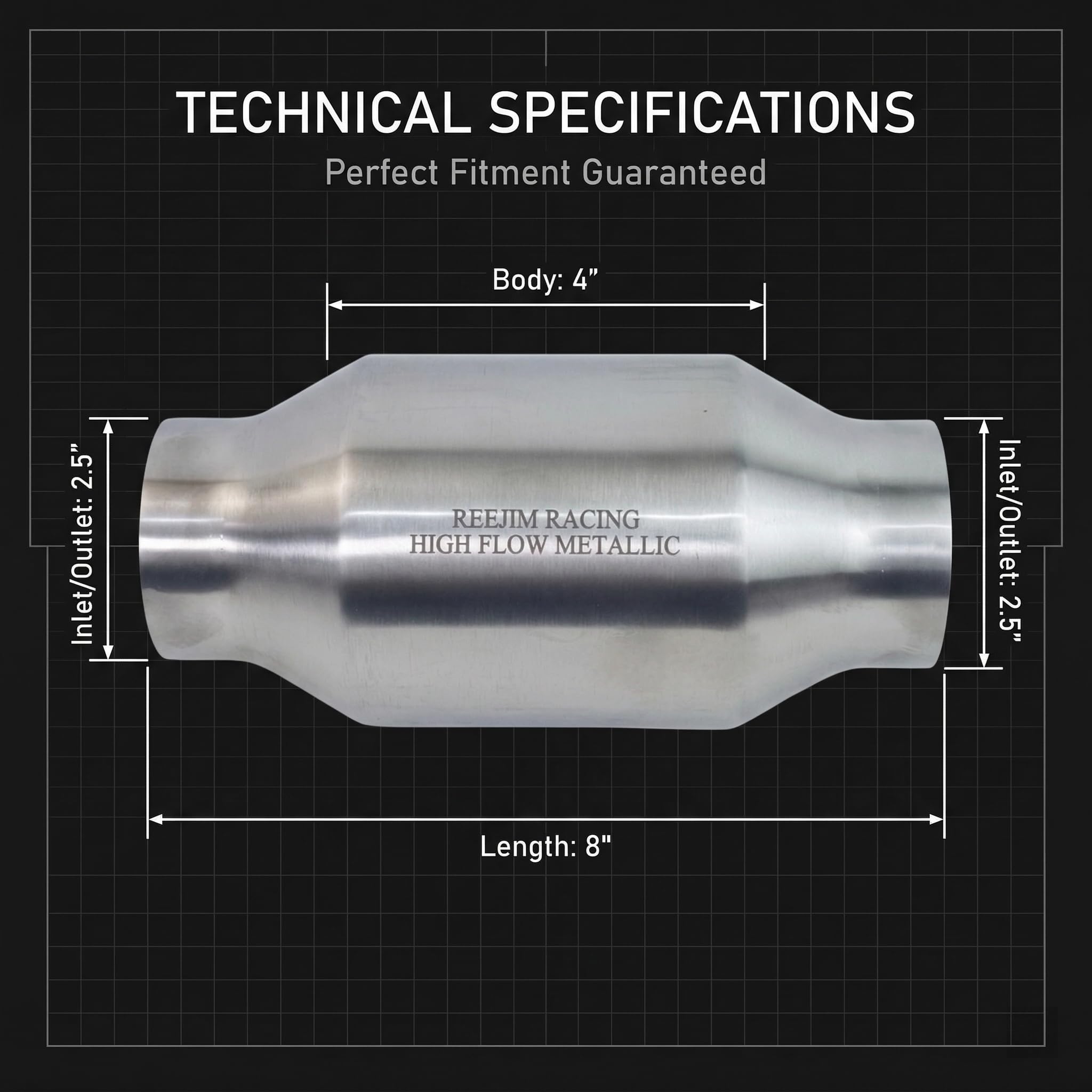 Reejim compact, durable design withstands high temperatures in tight exhaust layouts.