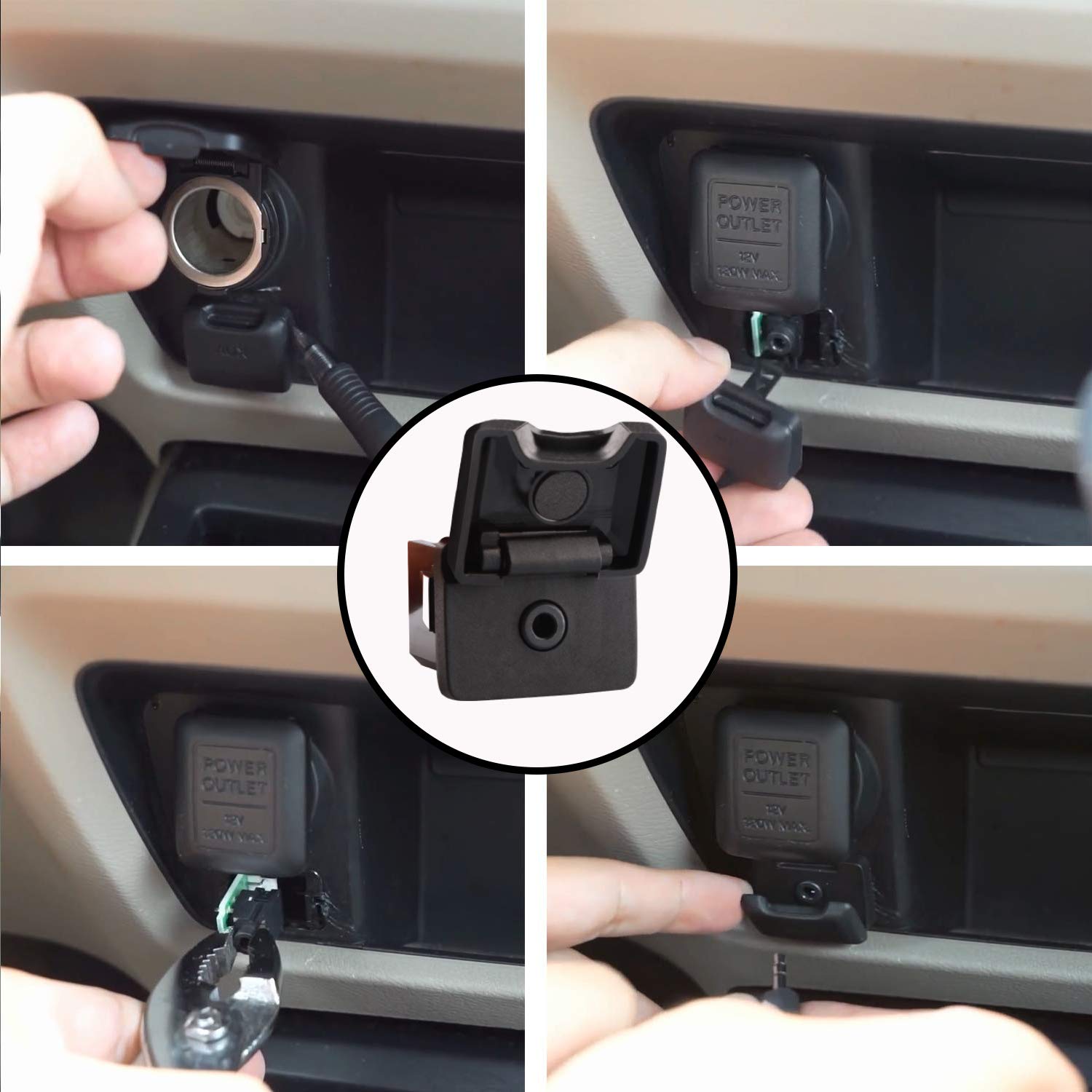 Reeoutdoor aux port MDX 08-09 replacement part ready-to-install