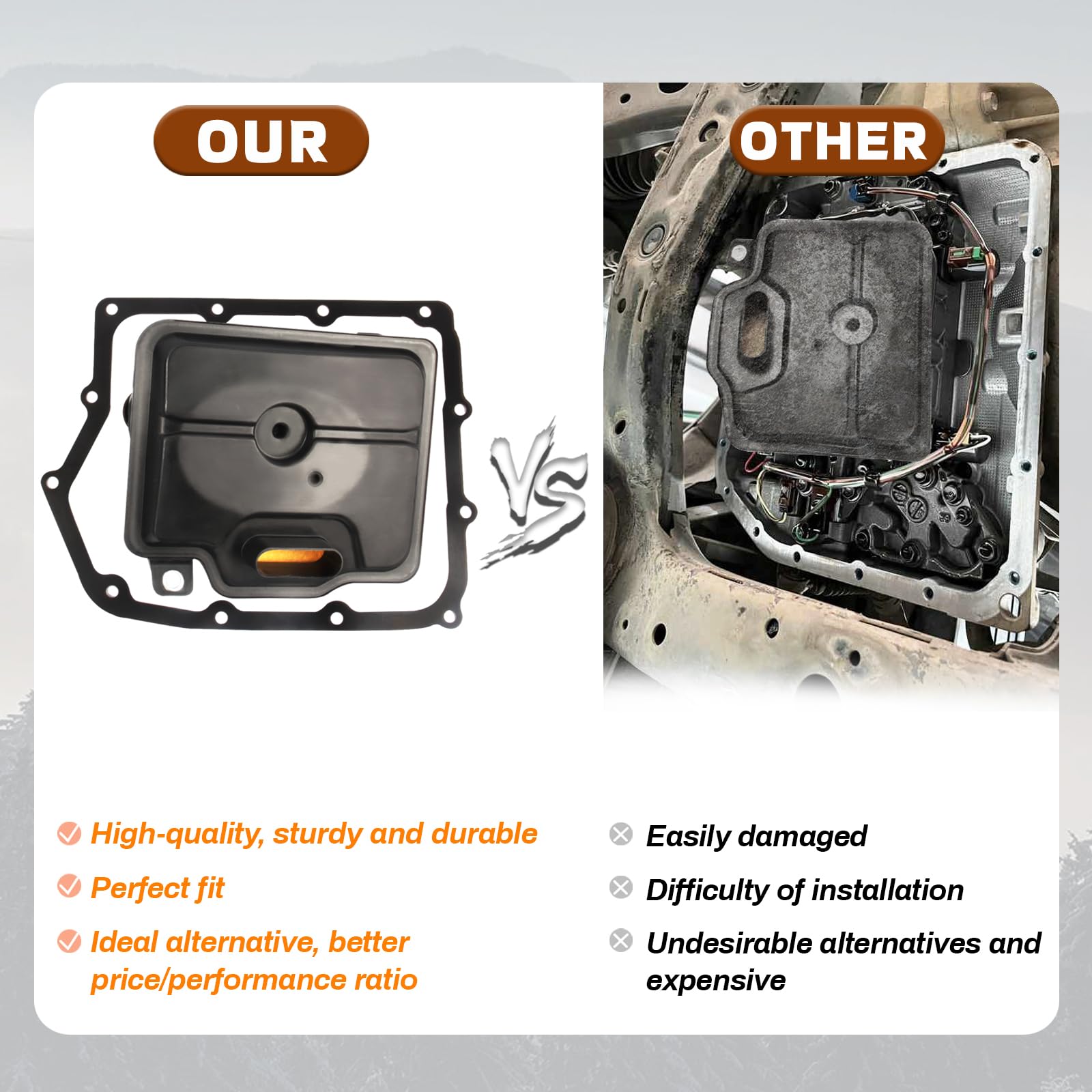 Reeoutdoor Avenger 62TE filter kit improves transmission filtration