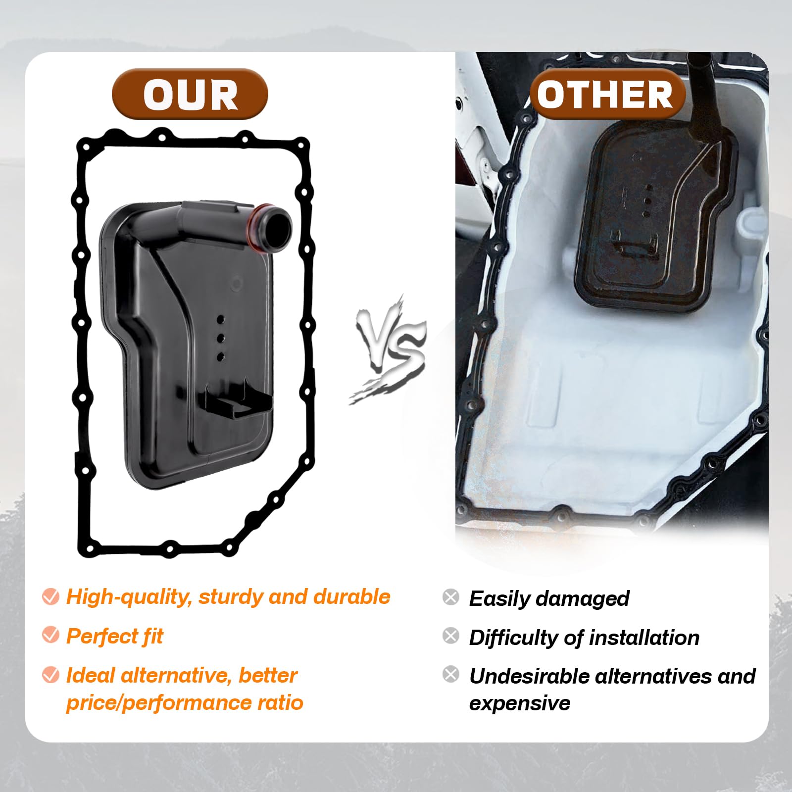 Reeoutdoor Chevy Express transmission filter fitment supports clean fluid flow