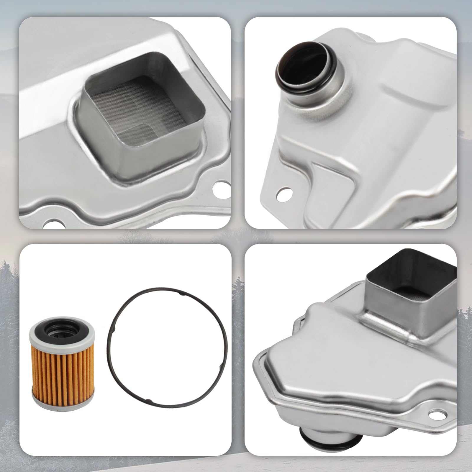 Reeoutdoor gasket and filter set supports reliable transmission sealing