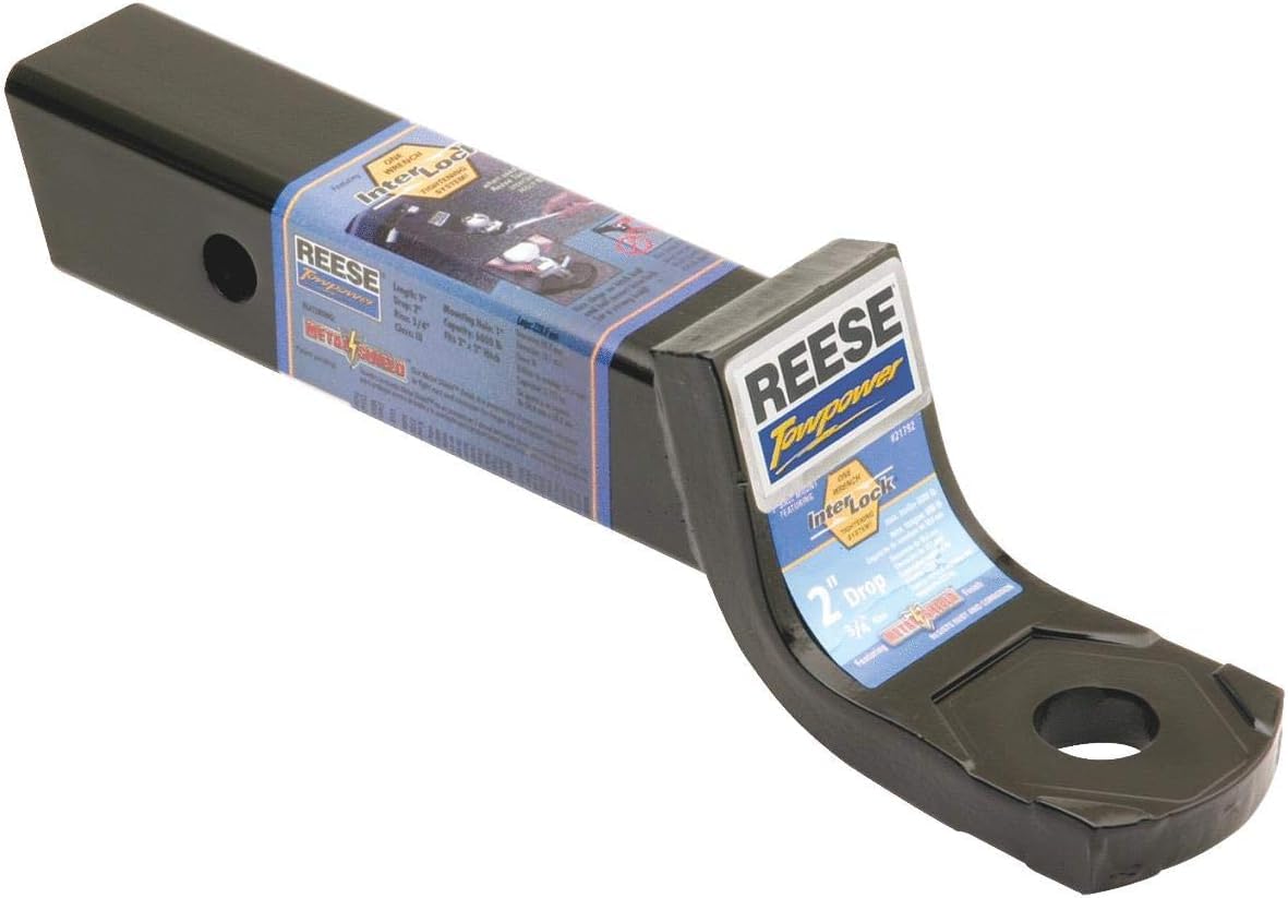 Reese Towpower 21792 side view ball mount showing sturdy Class III strength for secure towing.