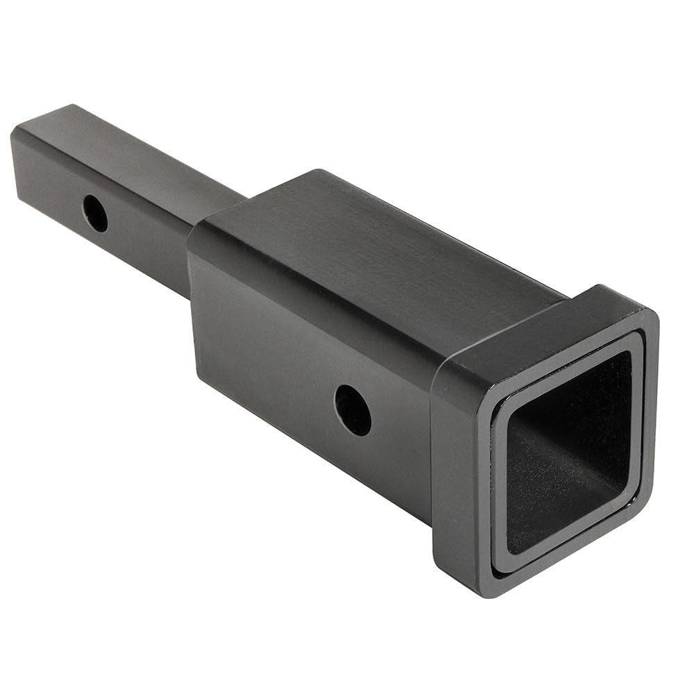 REESE Towpower 7020500 front view of the adapter showing 1-1/4 to 2 inch conversion
