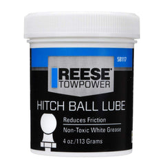 REESE Towpower formula stays effective when wet, protecting coupler life.