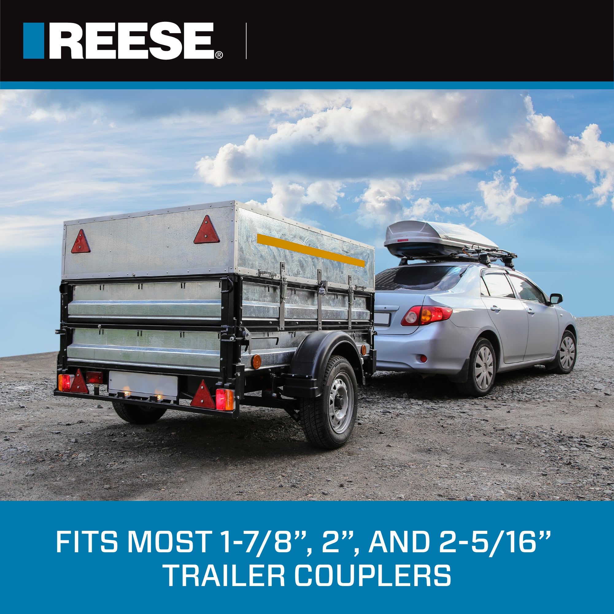 REESE Towpower two keys included for secure access and convenience