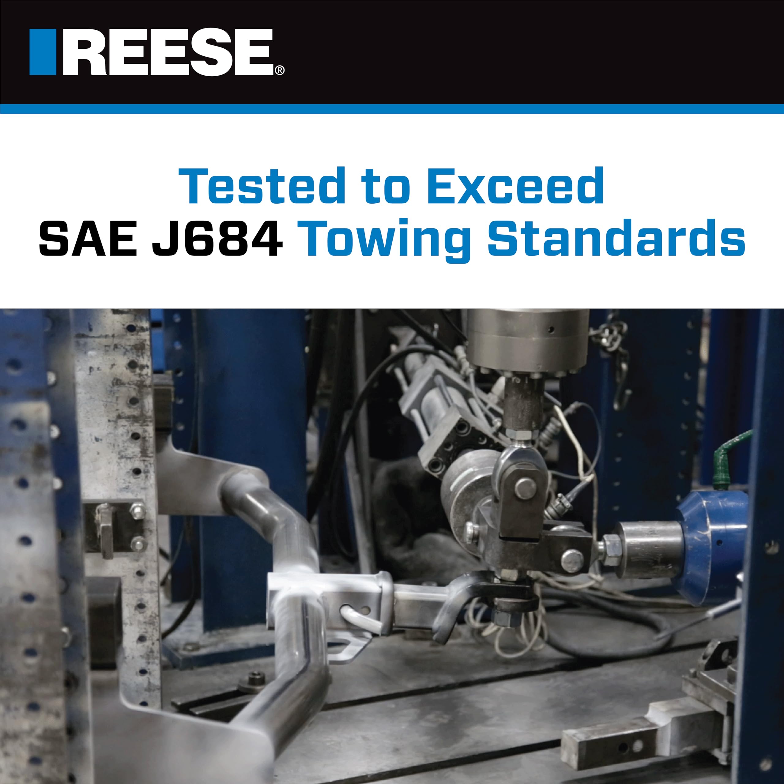 One-year warranty backed by REESE for this durable lube plate