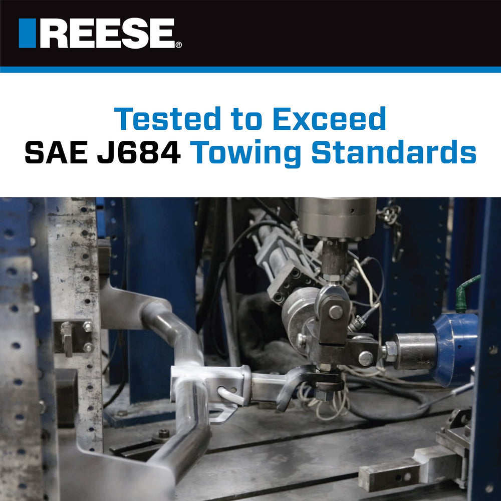 One-year warranty backed by REESE for this durable lube plate